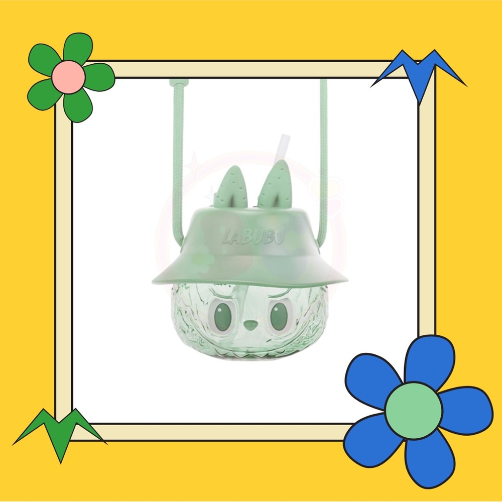 POPMART-THE MONSTERS WACKY MART TUMBLER-GREEN POMELO